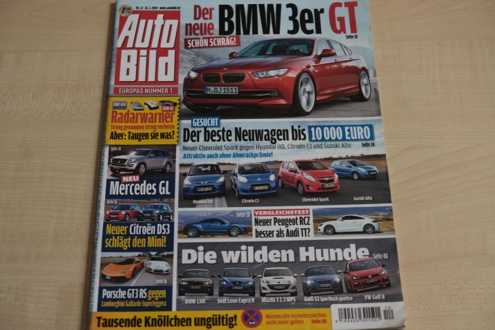Deckblatt Auto Bild (12/2010)